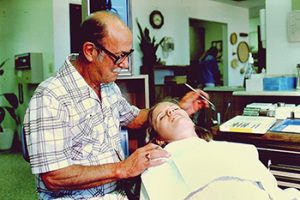 Dentist Attending to Patient